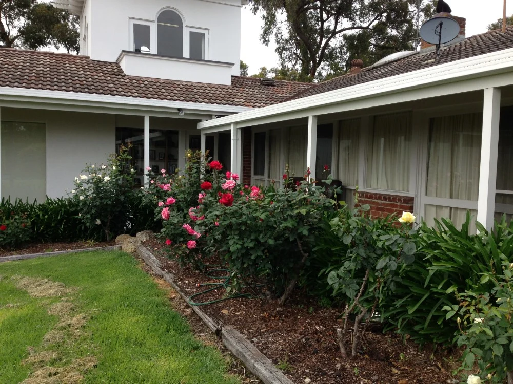 Period homestead and verandah