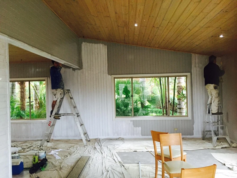 Protected floors, ceilings first